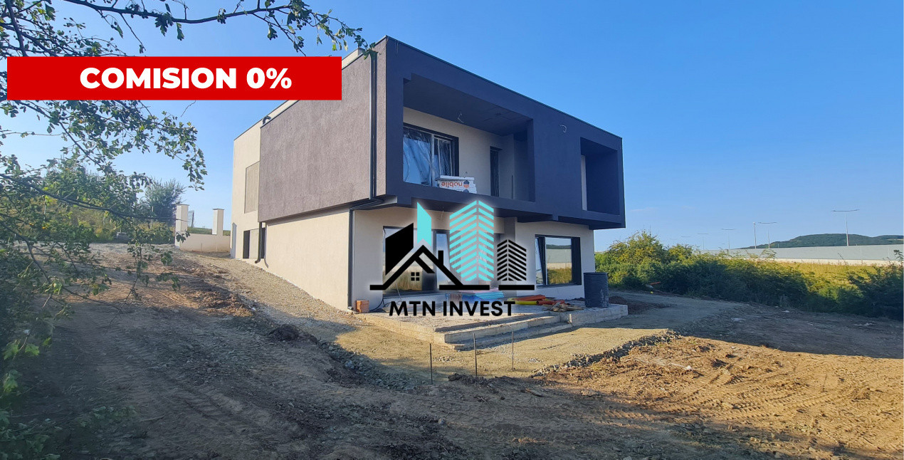 Vila Spatioasa Selimbar | 4 Camere, Garaj, Terase | Teren 490 mp  | Comision 0%