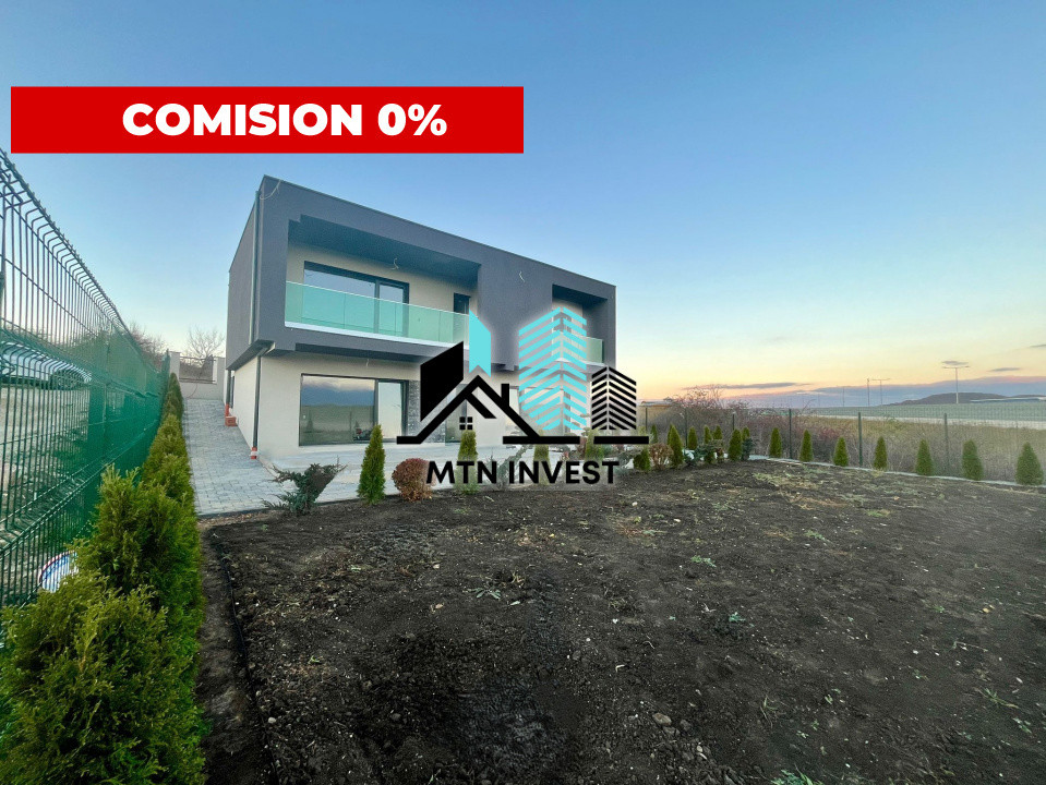Vila Spatioasa Selimbar | 4 Camere, Garaj, Terase | Teren 817 mp  | Comision 0%
