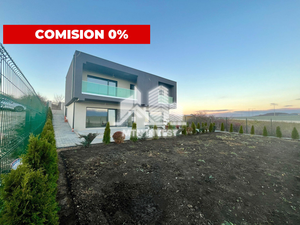 Vila Spatioasa Selimbar | 4 Camere, Garaj, Terase | Teren 817 mp  | Comision 0%