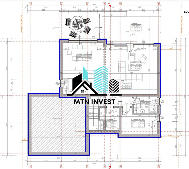 Vila Spatioasa Selimbar | 4 Camere, Garaj, Terase | Teren 490 mp  | Comision 0%