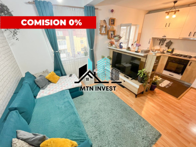 Apartament 2 camere de vanzare in Sibiu 1155 Euro/ mp, zona Rahovei 61,9 mp util