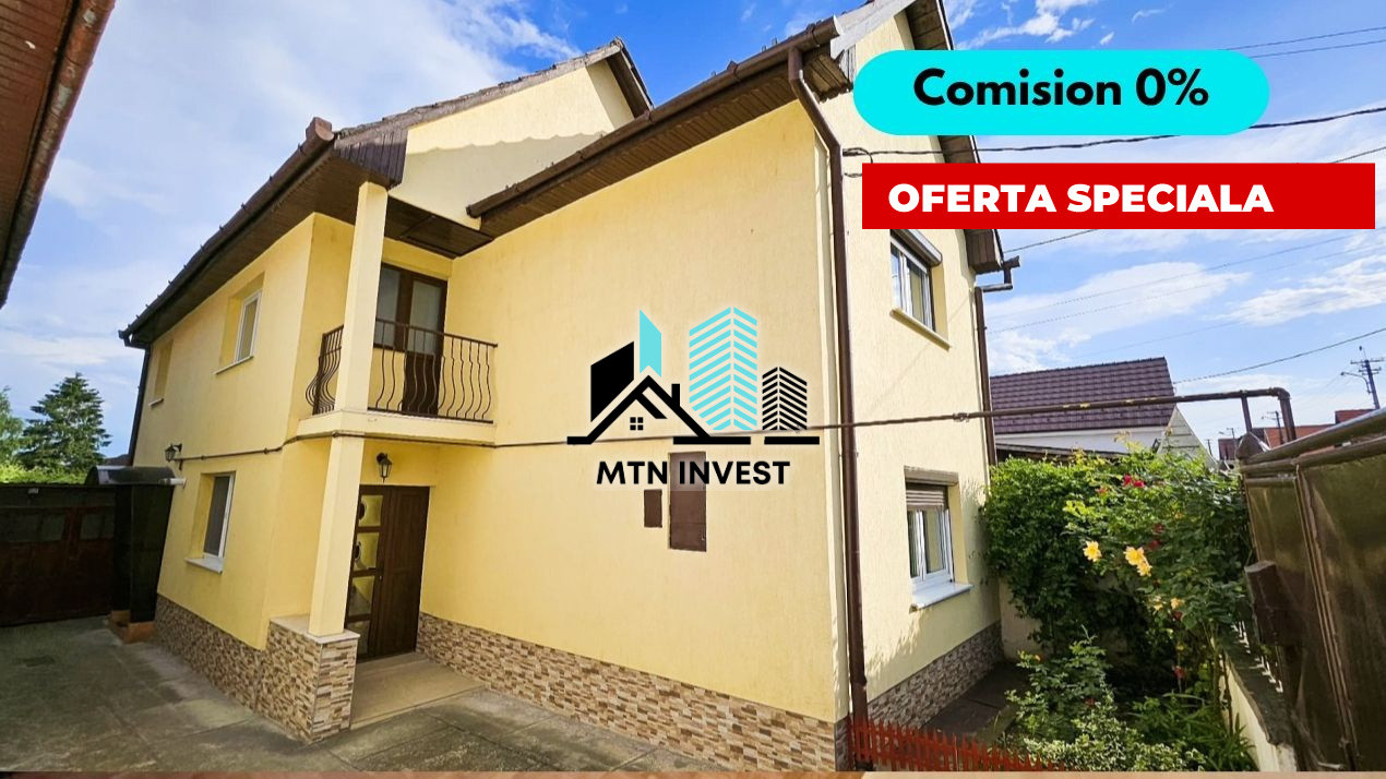 Casa individuala in Sibiu – 4 camere, teren 460 mp – zona Turnisor