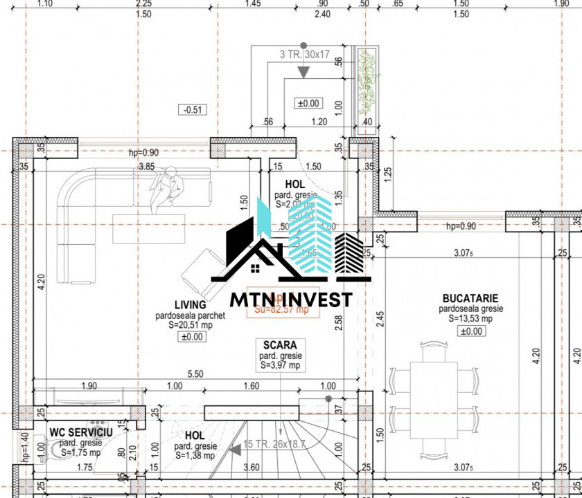 Comision 0%! Casa noua cu 3 camere,170 mp curte si parcare Cartier Arhitectilor