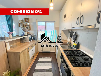 Apartament 2 camere de vanzare in Sibiu, zona Rahovei – 61,9 mp util