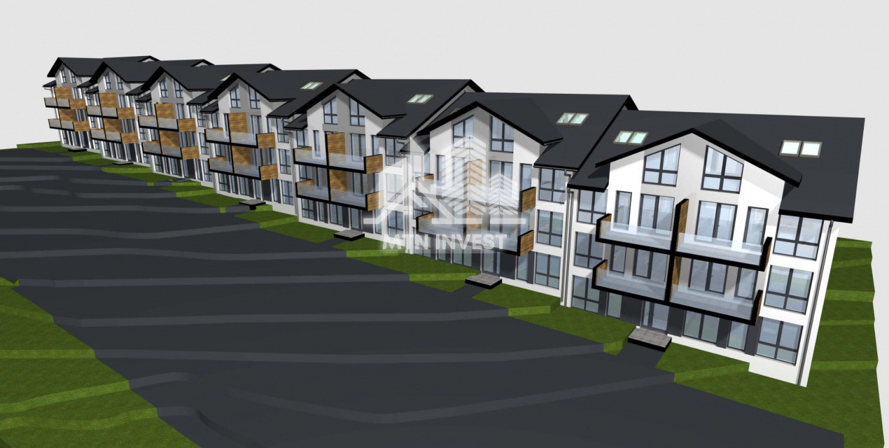 Apartament 3 Camere | 61,4 mp + 50 mp gradina | La Cheie | Cristian Sibiu