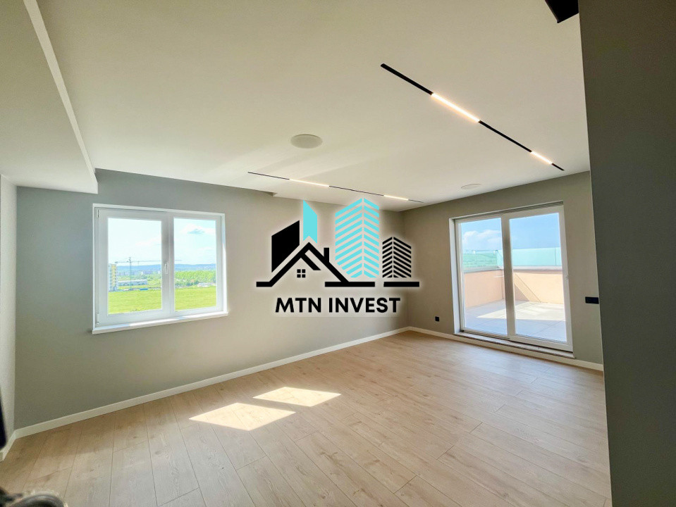  Penthouse 3 Camere | 91 mp | La Cheie | 191 mp terase |  Calea Surii M