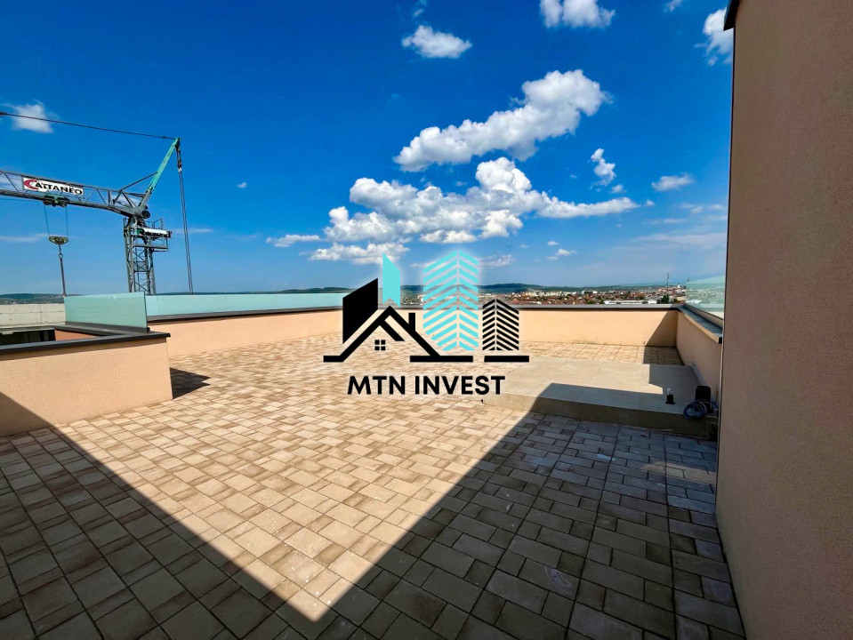  Penthouse 3 Camere | 91 mp | La Cheie | 191 mp terase |  Calea Surii M