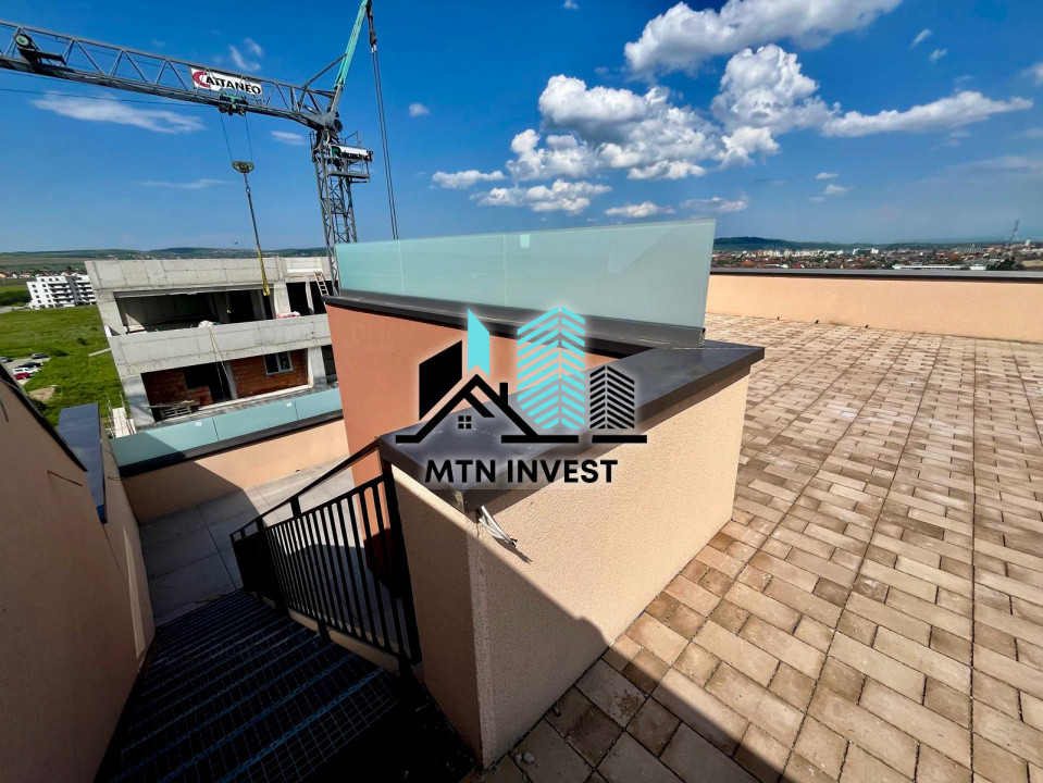  Penthouse 3 Camere | 91 mp | La Cheie | 191 mp terase |  Calea Surii M