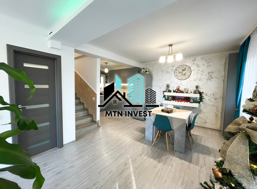 Casa 4 camere in Selimbar, zona Trifoiului | Mobila si Utilata | Curte privata 