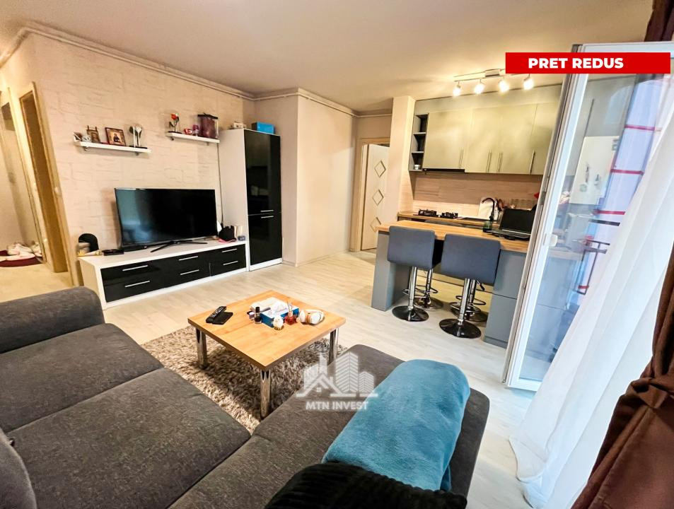 Apartament 2 camere de vanzare in Magnolia Residence Sibiu - Mobilat, utilat