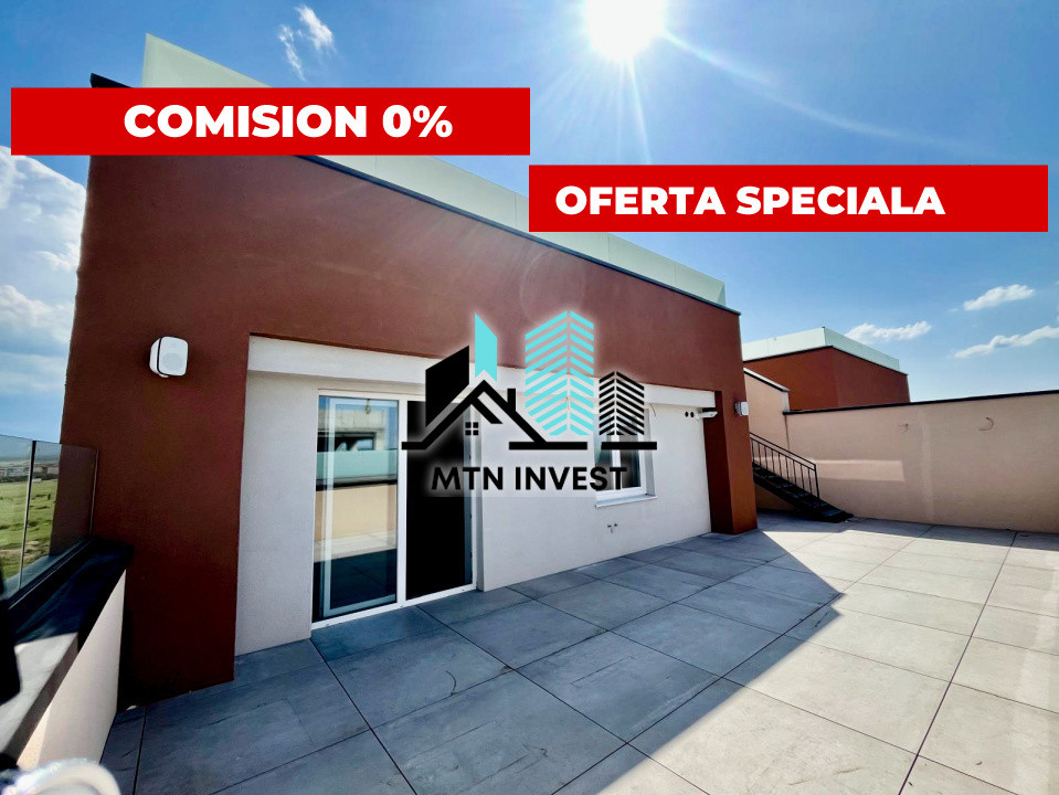  Penthouse 3 Camere | 91 mp | La Cheie | 191 mp terase |  Calea Surii M