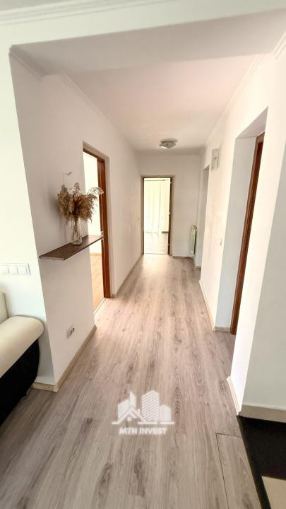 Apartament 3 camere 77,30 mp cu gradina 40 mp in Cisnadie | Renovat | Parcare 