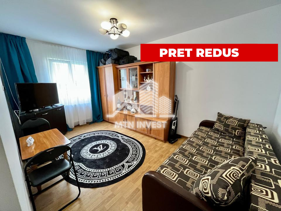 Garsoniera renovata de vanzare in Sibiu Etaj 1 , Broscarie